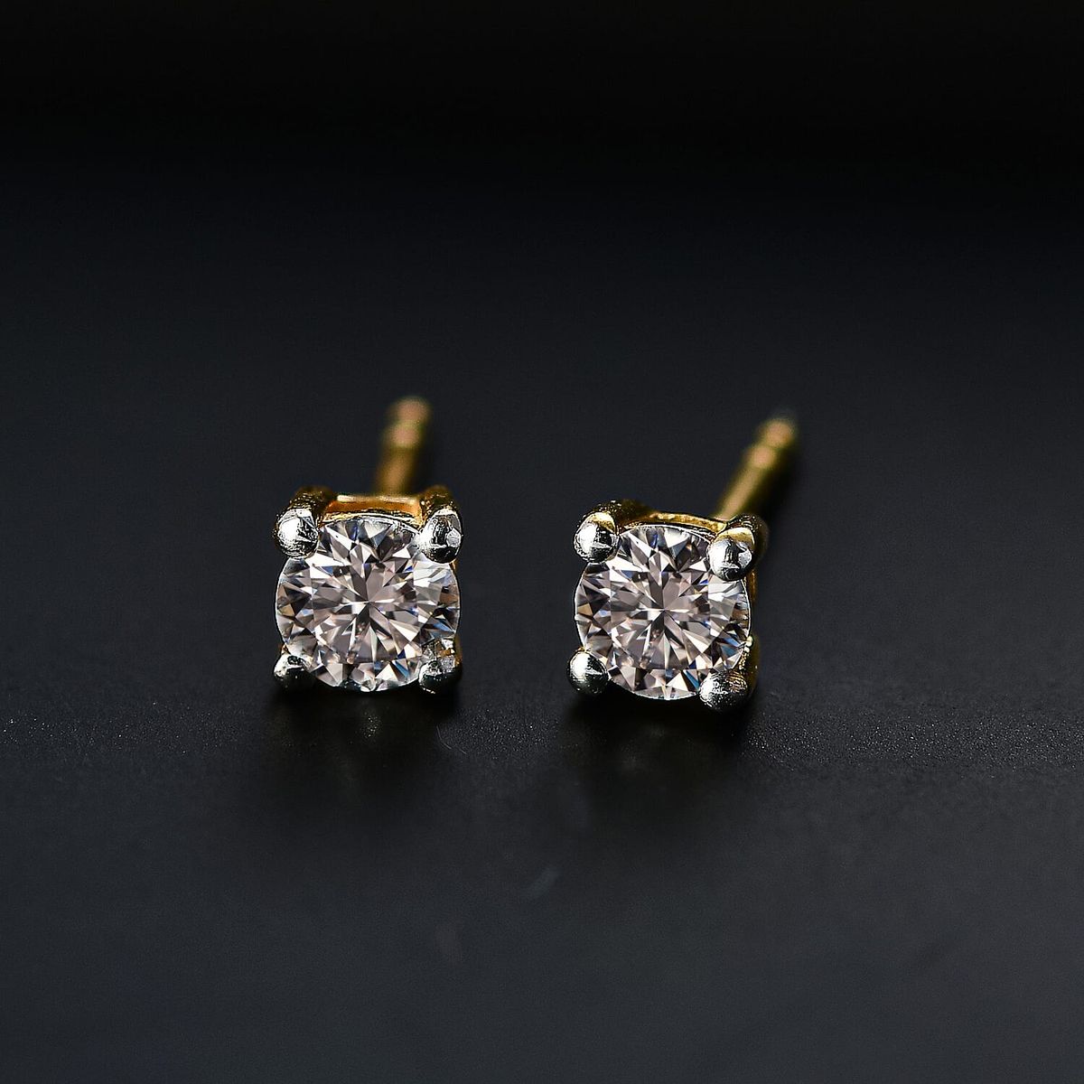 Diamond Stud Earrings