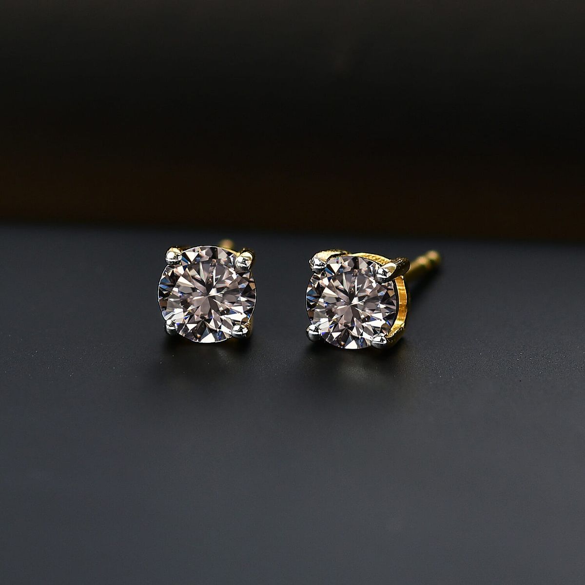 Diamond Stud Earrings