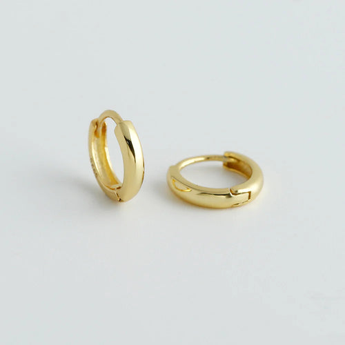 18k Gold Hoop Earrings